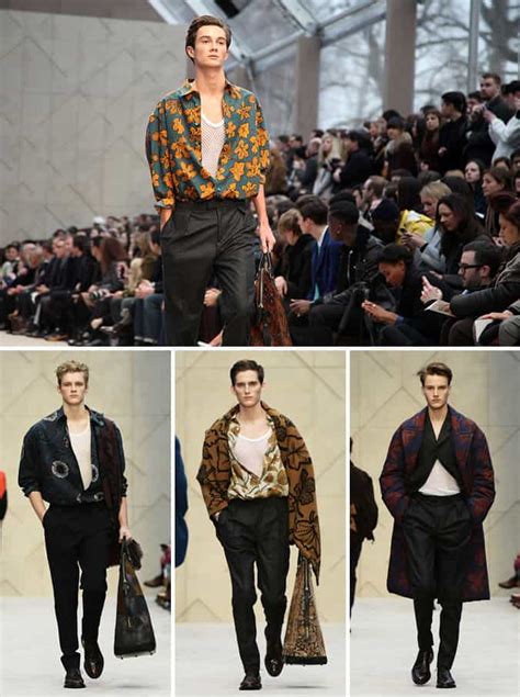 burberry aw14 themes